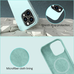 La FÁBRICA DE China ofrece directamente la funda del teléfono de silicona líquida. Funda de silicona para iPhone <span class=keywords><strong>Xiaomi</strong></span> y dispositivo Huawei - Product Image 4