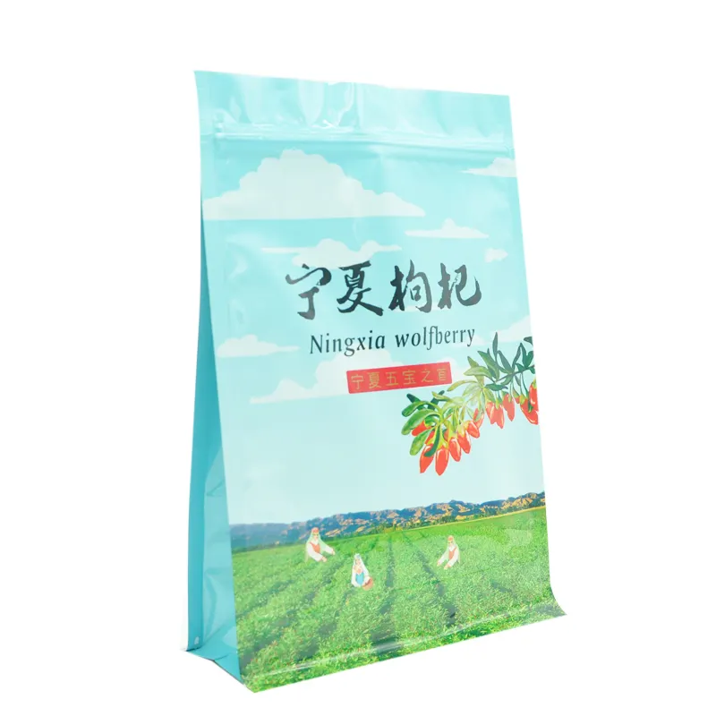 Customized Plastic Recyclable Stand UP Pouch With Zipper Fashion Design Free Shape Heat Sealing Food Bag For Honey