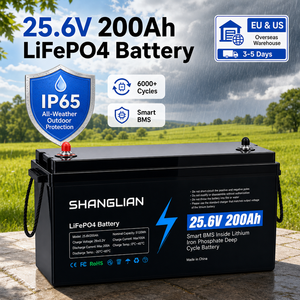 Batterie LiFePO4 25,6V 200Ah avec BMS intégré CAN RS485 RS232, 6000 cycles, IP65, garantie 3 ans, entrepôt Pologne, cellules de qualité A - Product Image 2