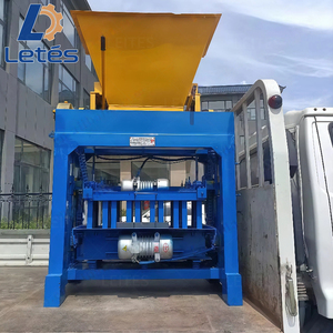 Máquina para Fabricar Bloques de Pavimento de Cemento con Motor para Producción de Ladrillos de Hormigón Entrabados, Alta Eficiencia, Bajo Costo, Certificación CE - Product Image 2