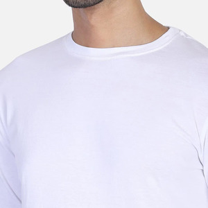 T-shirt à manches longues pour homme, style urbain, écologique, anti-plis, séchage rapide, en coton, vente en gros - Product Image 4