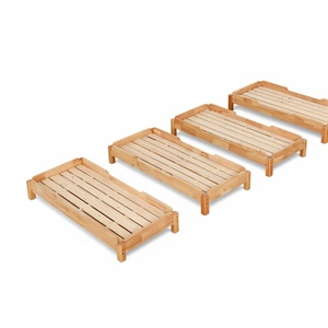 Vente en gros de berceau en bois Montessori mobile pour <span class=keywords><strong>garderie</strong></span>, maternelle ou préscolaire, mobilier de salle de bain pour enfants - Product Image 3