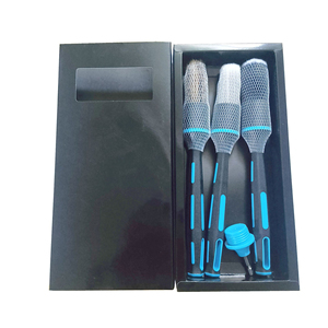 Nuovo Set di 3 Spazzole per Detailing Auto, Qualità Premium, per Pulizia Tastiera e Auto - Product Image 5