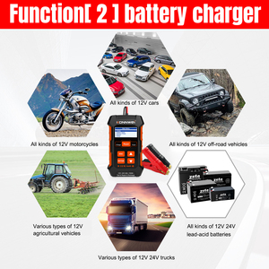 Reparador de Baterías Inteligente KONNWEI KW520 12V 10A y 24V 5A, Verificador de Salud de Baterías Automotrices para Taller Mecánico - Product Image 5