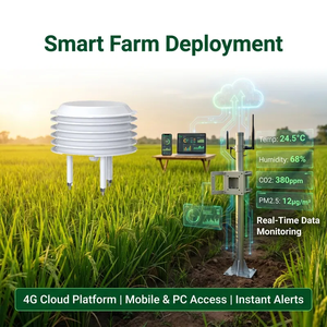 Système de surveillance environnementale industriel RS485 ABS pour station <span class=keywords><strong>météo</strong></span> avec écran Stevenson, OEM/ODM pour serres, fermes intelligentes et IoT (vente en gros) - Product Image 2