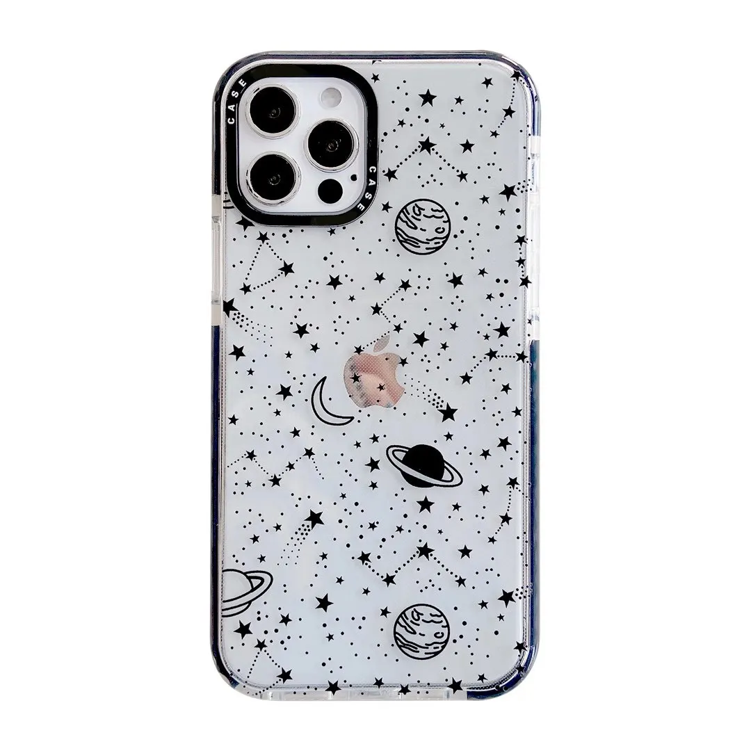 Transparent Cover Designer Fashion Phone Anti-Fall for Iphone 11 Cases Unique Max Uv Customized Transparent Tpu Case For Iphone