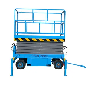 DFLIFT Thủy Lực Cho Thuê Di Động Của Nhãn Hiệu Scissor Lift Với Giấy Chứng Nhận