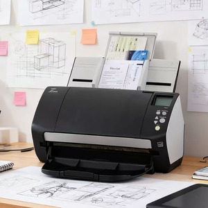 Máy quét tài liệu tốc độ cao văn phòng chuyên nghiệp Fi-7160 Máy quét màu hai mặt 600 dpi - Product Image 1