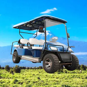 Marka avcılık araba özelleştirilmiş elektrikli 6 kişilik Golf arabası