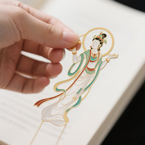 Charming Cute Anime Soft Enamel Page Tags with Metal Hook for Backpack Charms - Product Image 1