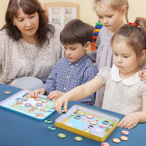 Jeux de société de logique éducative <span class=keywords><strong>Sudoku</strong></span>, pièces magnétiques classiques de maths, Puzzle de nombres de croix pour le développement de l'intelligence des enfants - Product Image 5