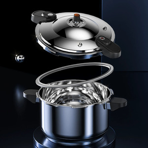 Hot Selling Modern Design Stainless Steel Soup &amp; Stock <strong>Pot</strong> Eco-friendly Energy <strong>Saving</strong> Gas Induction Pressure Cooker Polished <strong>Pot</strong> - Product Image 5