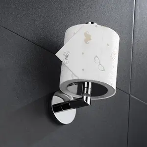 Porta asciugamani in carta da bagno con supporto a parete in piedi in acciaio inox suso304