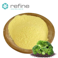 Ekstrak Biji Brokoli Alami Sulforaphane 1%-20% dengan Myrosinase Bubuk Kelas Makanan dalam Kemasan Botol/Drum