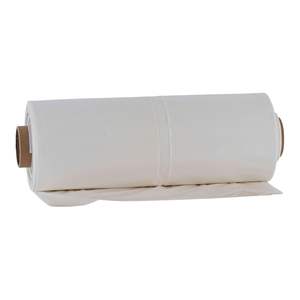 Boardwalk Industrial 60 gal Drum <b>Liners</b> Rolls 2.7 Mil 38 X 63 Clear 1 Roll of 50 Waste <b>Bins</b> - Product Image 3