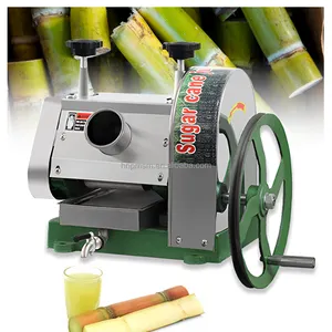 Excelente Mini Sugar Cane Mill Fábrica Fornecimento Manual Ginger Juicer Cane Juice Making Machine