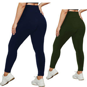 <span class=keywords><strong>Pantaloni</strong></span> sportivi Super elasticizzati da <span class=keywords><strong>donna</strong></span> a vita alta Plus Size Leggings-1XL-5XL <span class=keywords><strong>Slim</strong></span> <span class=keywords><strong>Fit</strong></span> traspiranti che assorbono il sudore - Product Image 5