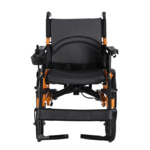 電動車椅子強力モーター折りたたみ式軽量車椅子ポータブル折りたたみ式高齢者および障害者用 - Product Image 2