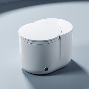 โถสุขภัณฑ์อัจฉริยะ ระบบชำระล้างสองจังหวะ 5 ลิตร แบบเจ็ทไซฟอน ติดตั้งบนพื้น พร้อมระบบควบคุมด้วยเสียง สำหรับใช้ในบ้านและโรงแรม - Product Image 1