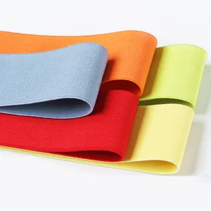 2cm 2.5cm 3cm 3.5cm 4cm 4.5cm 5cm 6cm Polyester Grosgrain Elastic Tape Band for Waistband