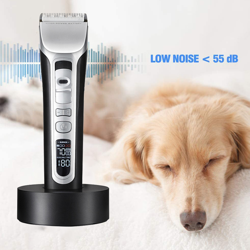 Лидер продаж, беспроводная металлическая электрическая машинка для стрижки собак
