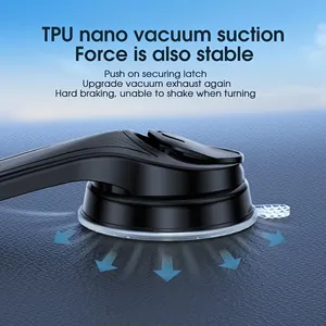 <span class=keywords><strong>Support</strong></span> de téléphone pour tableau de bord de <span class=keywords><strong>voiture</strong></span> stable universel prend en charge iPhone 13 12 Pro Xiaomi <span class=keywords><strong>Samsung</strong></span> autres téléphones mobiles-Caractéristiques Gravité - Product Image 4
