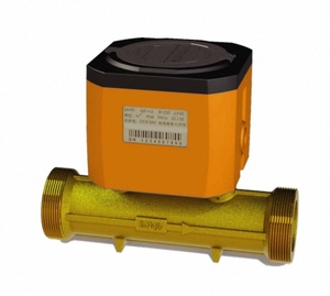 DLTEREN Compteur <span class=keywords><strong>de</strong></span> chaleur ultrasonique à deux canaux, débitmètre volumétrique en acier inoxydable, facile à entretenir, double alimentation, pour applications potables - Product Image 2