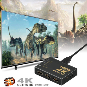 HDMI Chuyển Đổi Splitter, Thông Minh 5-Port 5 Cổng 5X1 HDMI Switcher, Hỗ Trợ 4K, Đầy Đủ HD1080p, 3D Với IR RF Từ Xa 1080P HD Video - Product Image 6