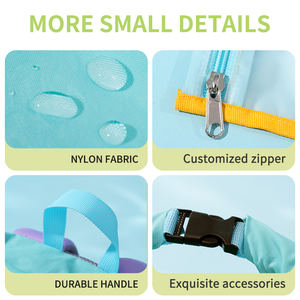 Bolsa de Natación de Nailon para Niños con Compartimentos Secos y Húmedos, Almacenamiento de Trajes de Baño, Toallas de Baño, <span class=keywords><strong>Mochila</strong></span> de Agua Deportiva Portátil para Exteriores - Product Image 5