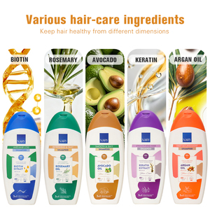 Shampoo à l'huile d'argan biologique Nary 400ml, réparation nourrissante, traitement capillaire économique, shampooing stimulant la croissance des cheveux, produits de soin des cheveux en gros - Product Image 6