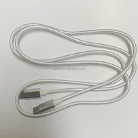 Câble USB Micro/Type-C/L en nylon tressé à charge rapide 3A, conducteur en cuivre pur pour appareils photo, smartphones, imprimantes - Vente en gros