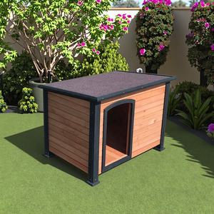 Casa para Perros SDD007 Moderna, Ecológica, Extra Grande, de Madera Maciza, Tipo Villa, Mueble para Mascotas Resistente al Agua para Exteriores, para Perros Grandes, para Todas las Estaciones - Product Image 4