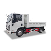 Camion à benne basculante miniature diesel ISUZU KV100 4x2 d'occasion, Euro 3, 150-250 ch, boîte de vitesses manuelle, 6 tonnes, camion léger, benne basculante, 4-6 L