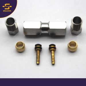 Conector de Manguera de Freno Hidráulico de Aleación de Aluminio de 7mm con Inserto de Oliva para Tubo de Aceite de Freno de Disco de Bicicleta - Product Image 6