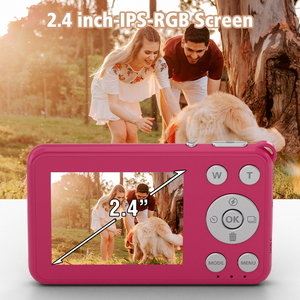 กล้องดิจิตอลสำหรับเด็ก ขนาดเท่าบัตร บางเฉียบ บันทึกวิดีโอ 1080P ปรับแต่งสีสันได้ เหมาะสำหรับการเดินทาง พกพาสะดวก - Product Image 3