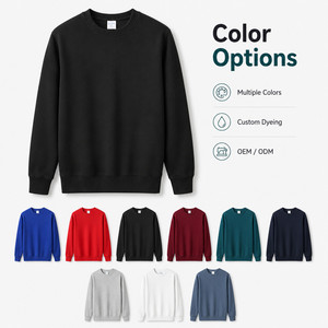 Sudaderas Personalizadas para Hombre, Gruesas, de 420 g, con Cuello Redondo, de Forro Polar, Poliéster y Elastano, Sudadera Elástica, Lisa, para Marca Privada, OEM - Product Image 3
