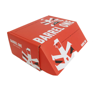 Personalizzazione della scatola per corrispondenza a buon mercato intimo in cartone ondulato rigido personalizzato rosso opaco scatole da imballaggio scatola di biancheria intima da <span class=keywords><strong>donna</strong></span> - Product Image 2