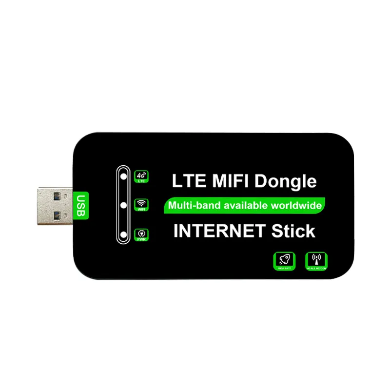 Dongle usb LTE 4g, perangkat wi-fi modem gsm 4g universal unlock, slot kartu SIM 150Mbps jaringan mendukung perangkat wifi