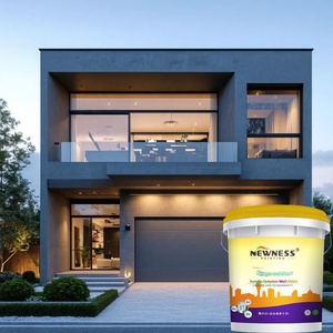 Acrylic Exterior Wall Coating <b>Liquid</b> Coating Spray Weather Resistant Acid Alkali Resistant 20KG Bucket NEWNESS LI-540 - Product Image 2