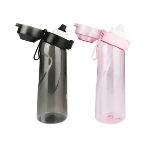 custom logo drinking met smaken air scent fruit flavour up water bottle with flavor pod