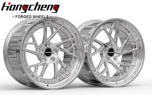 Jantes forgées sur mesure de 17, 18, 19, 20, 21, 22, 24 pouces, 5x114.3, 5x112, 5x120, 5x130 mm pour voiture de tourisme 911, jantes chromées, pneus - Product Image 2