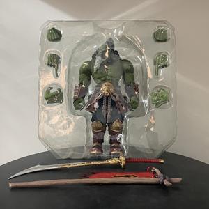 Figura de Acción a Escala 1:10 de Guerrero Orco Guardián Maestro de Cuchillas de World of Warcraft, Modelo de Anime, Estatua, Adorno - Product Image 2