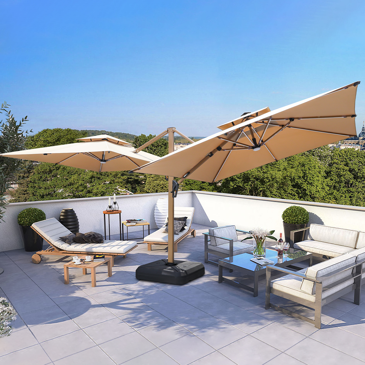 Double Roman Umbrella