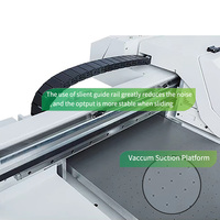 Imprimante DTF UV DOMSEM 4060 avec tête d'impression I1600 I3200, machine d'impression sur film plastique A2, imprimante DTF UV à plat