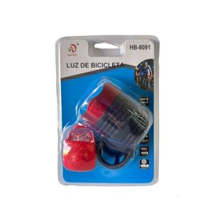Luz De Bicicleta HB-8091 Roja Con Cable Para Ciclismo - Product Image 1