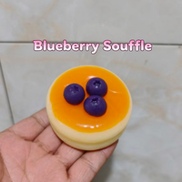Jouet Squishy TPR Soufflé à Rebond Lent, Anti-Stress, Sensoriel, Inspiré des Desserts