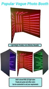 Photomaton tendance personnalisé avec toile de fond en tissu, photomaton portable léger avec enceinte 360° pour les fêtes - Product Image 3