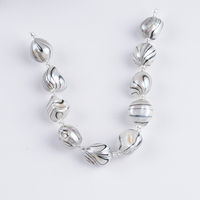 Vente en gros de perles baroques naturelles de qualité A, 18 cm, 11-13 mm, 13-15 mm, brins de perles blanches pour la fabrication de bijoux