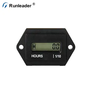 Runleader Digitale LCD Urenteller Voor Dieselmotor Waterdichte AC/DC Powered Urenteller