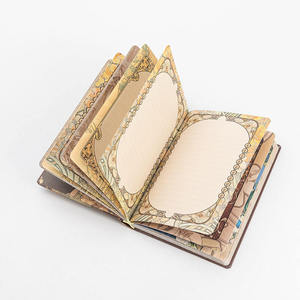 Carnet de notes en papier kraft de luxe à bas prix, prêt à être expédié, design élégant - Product Image 4